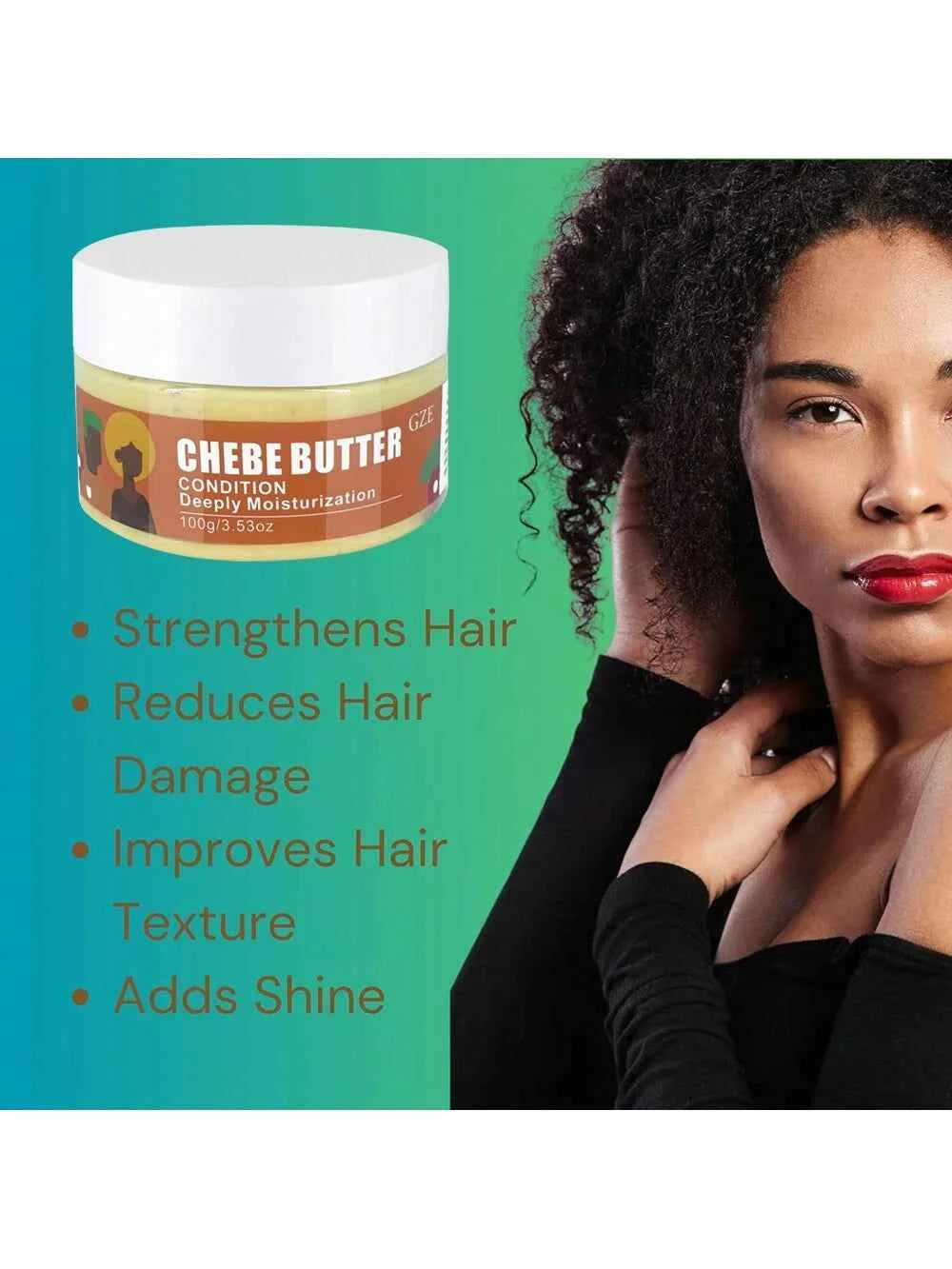 Chebe Butter Condition Chebe Powder Strengthen For All Hair Types Hair Follicle Healthy Hair Butter for Dry Hair Bald Spots