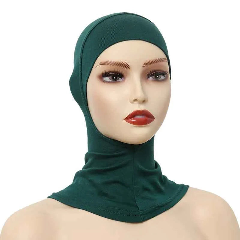 Women’s Turban Caps – Muslim Underscarf Modal Hijab Inner Cap with Full Coverage & Stretchy Fit
