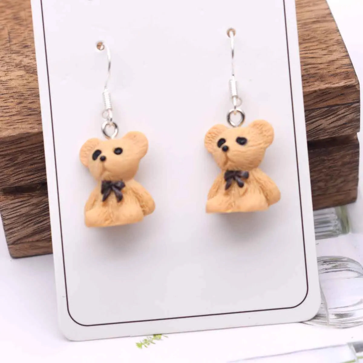 Earring For Women Resin Handmade Cartoons Animals Fruits Vegetables Kawaii Drop Earrings Funny Gifts