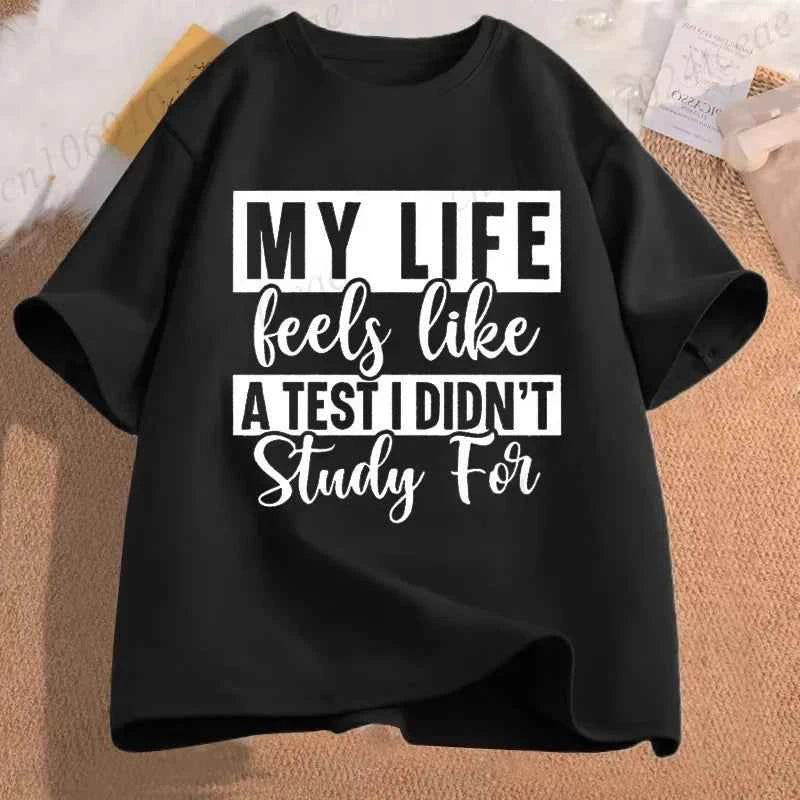 Sarcasm is my favorite Women Casual T-Shirt Harajuku Y2k slogan Designer Ladies Tee tops Female Vintage Trendy Pullover T Shirts
