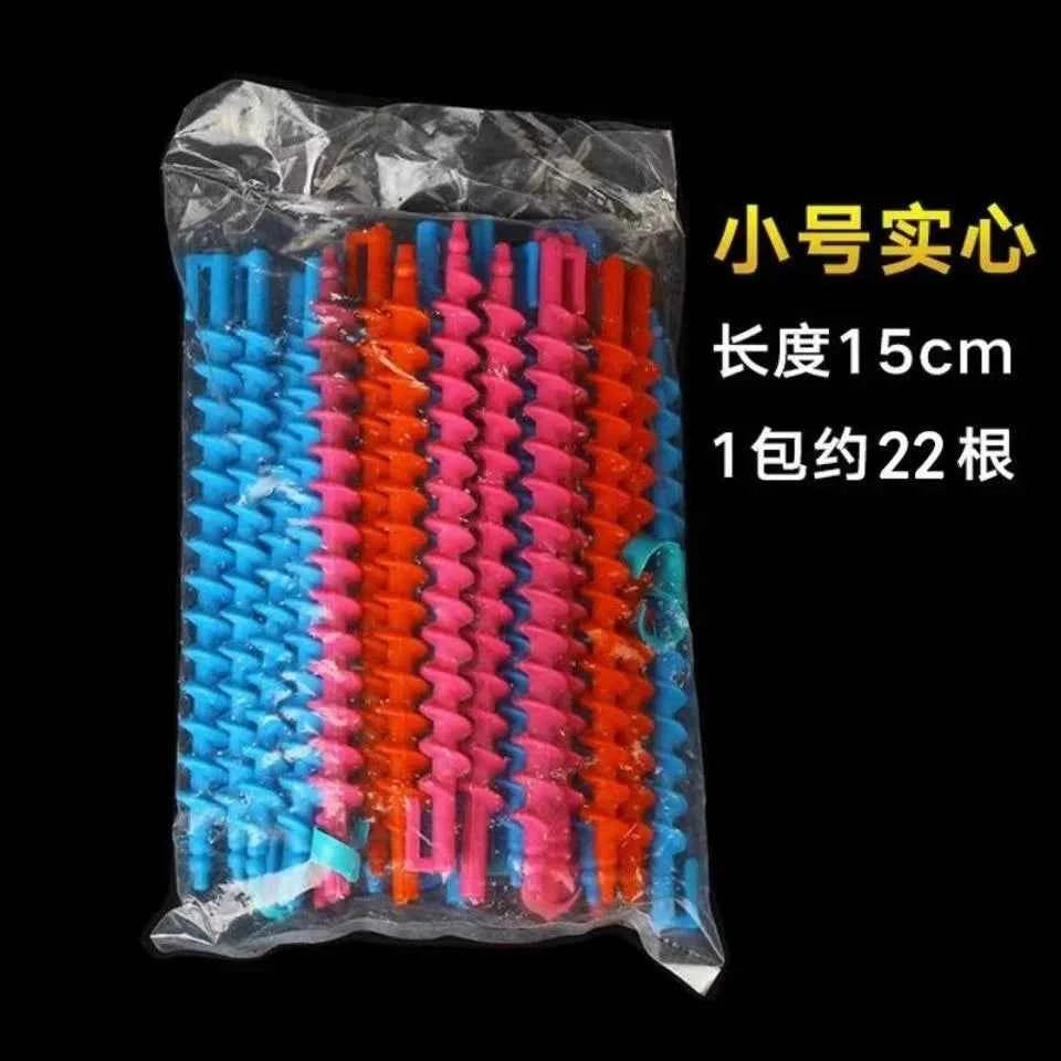Spiral Plastic Perm Stick Women Magic Curly Hair Roller Cold Perm  No Heat Curls Cold Perm Bar Barber Hair Styling Tool