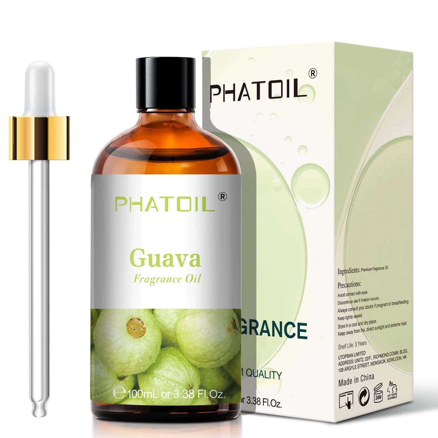 PHATOIL 100ml Sweet Fruity Fragrance Oil for Diffuser Candles Making -Coconut & Vanilla Strawberry Lemon Peach Pear Aroma Oil - NamafadStore
