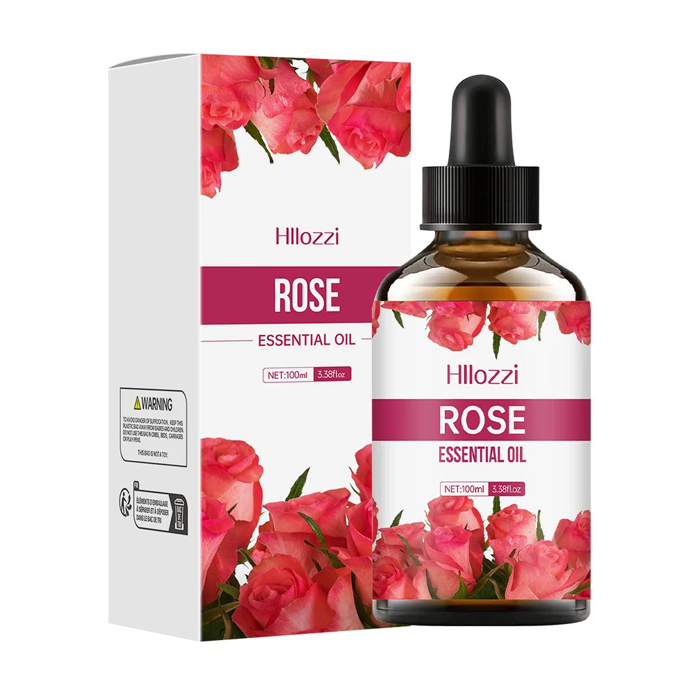 Rose essential oil face and body skin care essential oil moisturizing massage essential oil - NamafadStore