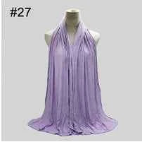 Modal Cotton Jersey Hijab Scarf Long Muslim Shawl Plain Soft Turban Tie Head Wraps For Women Africa Headband 170x60cm
