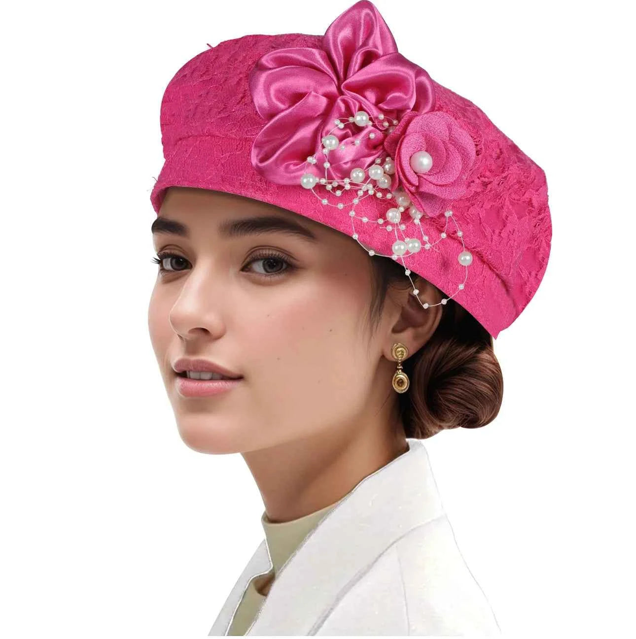 African Headtie Turban Hat – Summer & Autumn Women’s Soft Beret Head Wrap