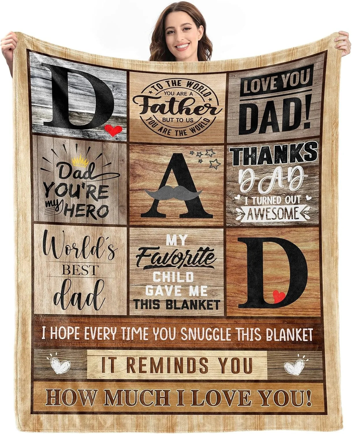 Best Mom Ever Blanket – “Remember I Love You Mum” Gift for Mom