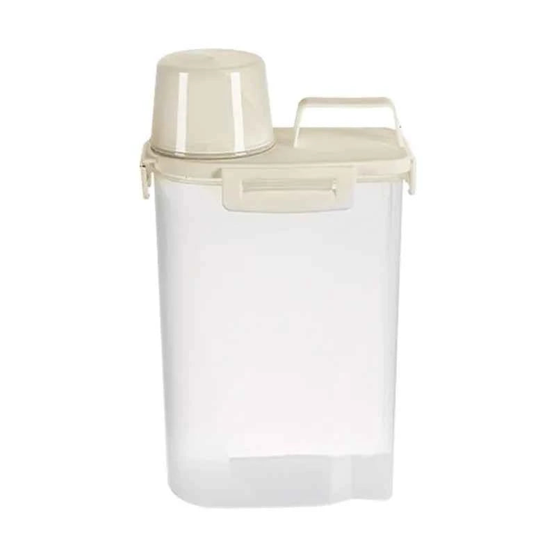 1.75/ 2.5/3L Food Grade Grain and Miscellaneous Grain Storage Box, Rice Bucket Storage Tank, Sealing Tank, Kitchen Utensil New