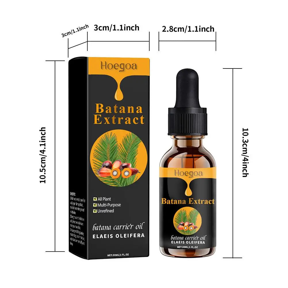 Batana Oil for Hair Growth Deep Nourishing Hydrating Hair Repair Treatment Moisturizing Scalp Care Softening Essence Haircare - NamafadStore