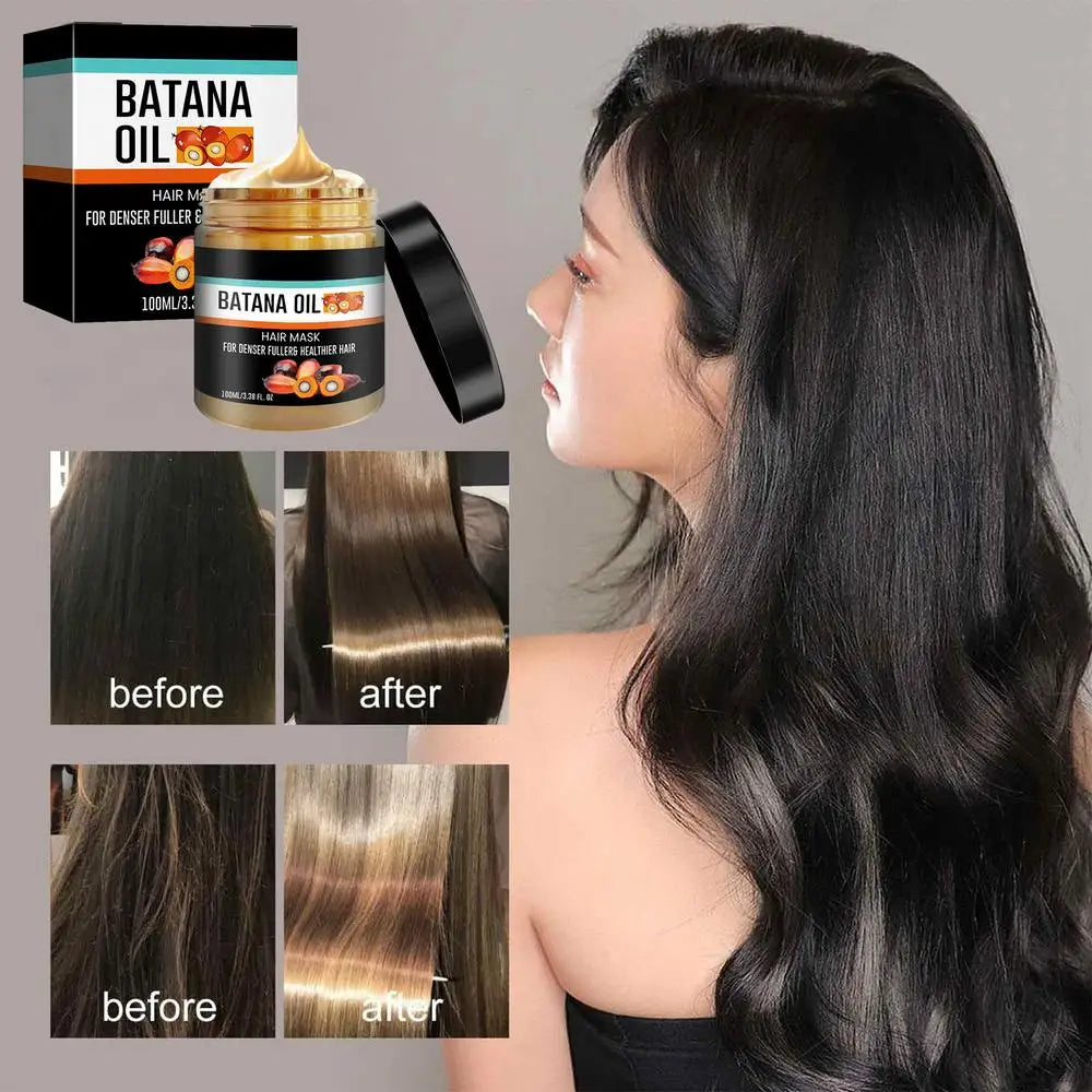 100ml Batana Hair Cream Mild Batana Oil Cream Hair Care Cream Hair Growth Alopecia Areata Hair Loss Treatments Hair Growth cream - NamafadStore