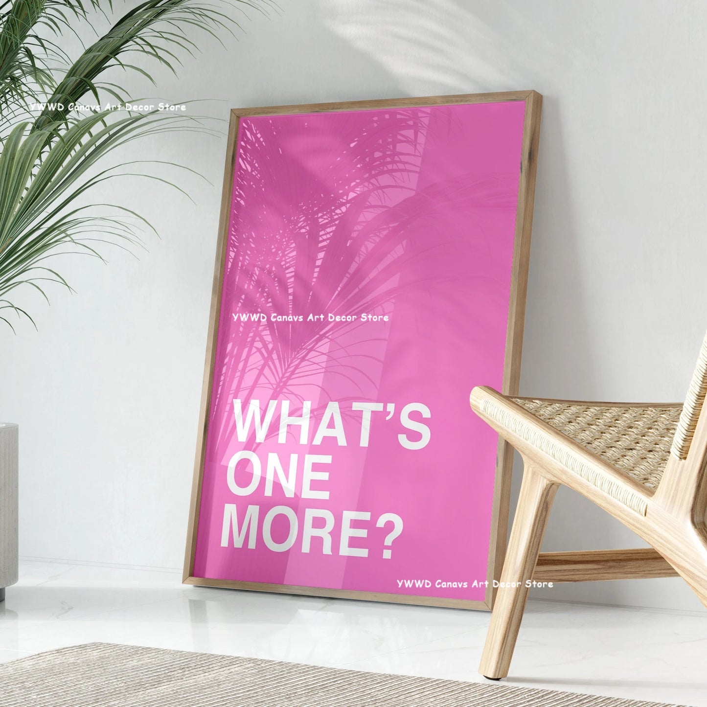 Yes, Girls, You Can Be Sure That Canvas Posters Take Care Groovy Typography Pink Aesthetics Wall Art Printing Modern Home Decor