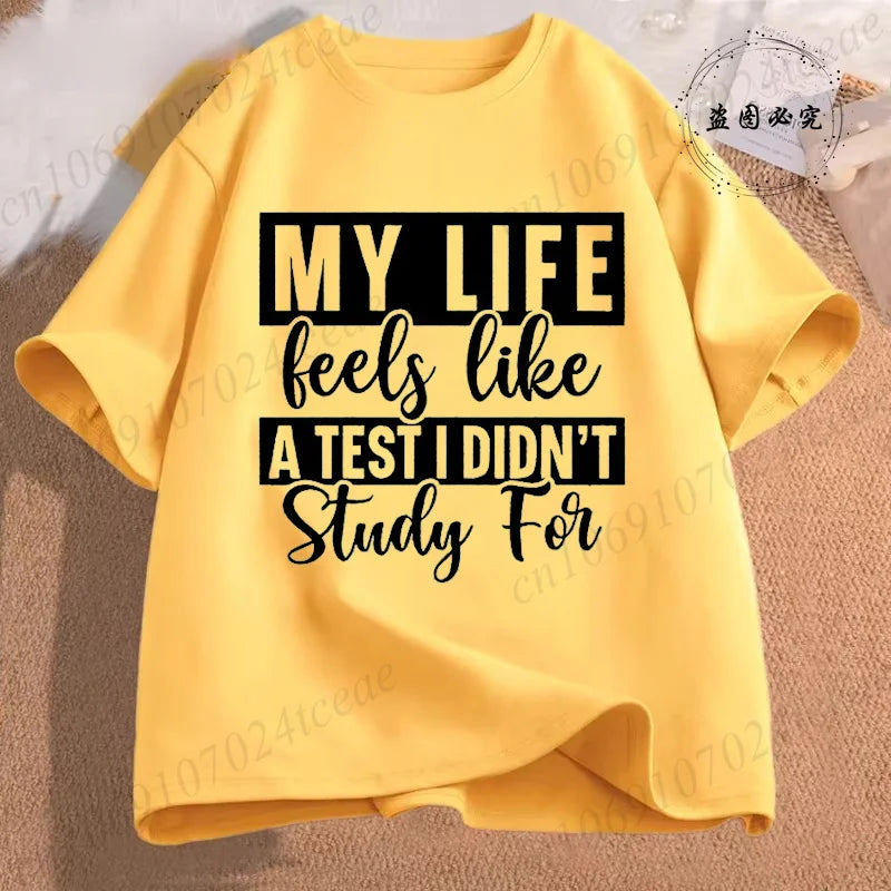 Sarcasm is my favorite Women Casual T-Shirt Harajuku Y2k slogan Designer Ladies Tee tops Female Vintage Trendy Pullover T Shirts