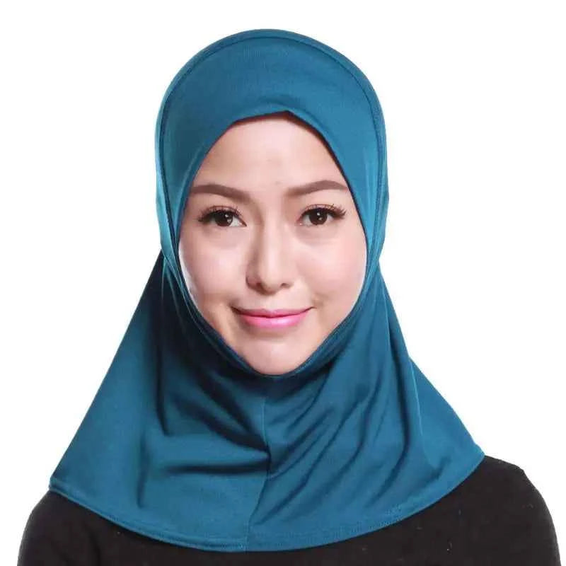 Adjustable Muslim Turban for Women – Stretch Elastic Hijab Head Wrap
