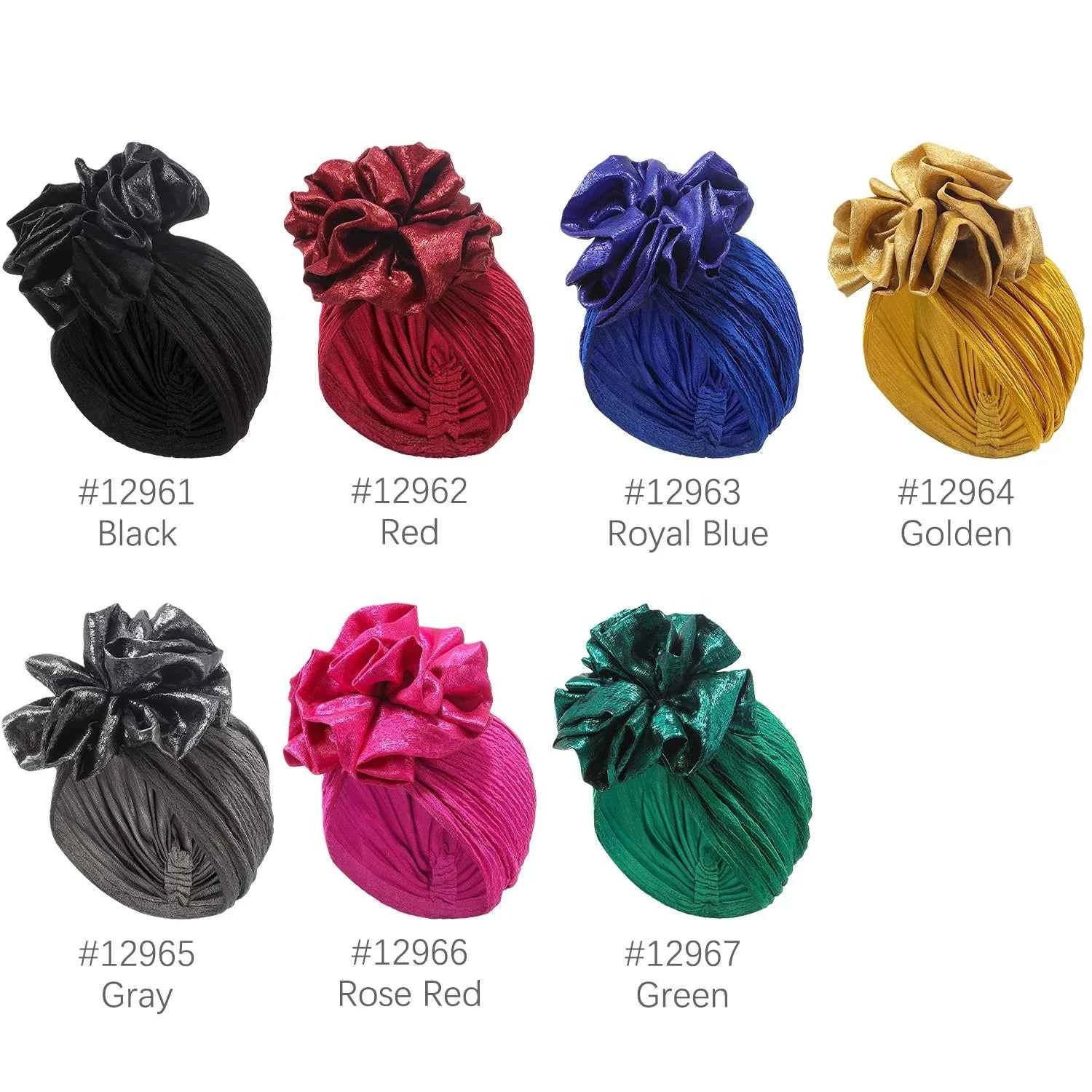 Fashion Women Pleated Turban Cap For Women Auto Gele Headtie Female Head Wraps African Nigeria Wedding Party Headpiece