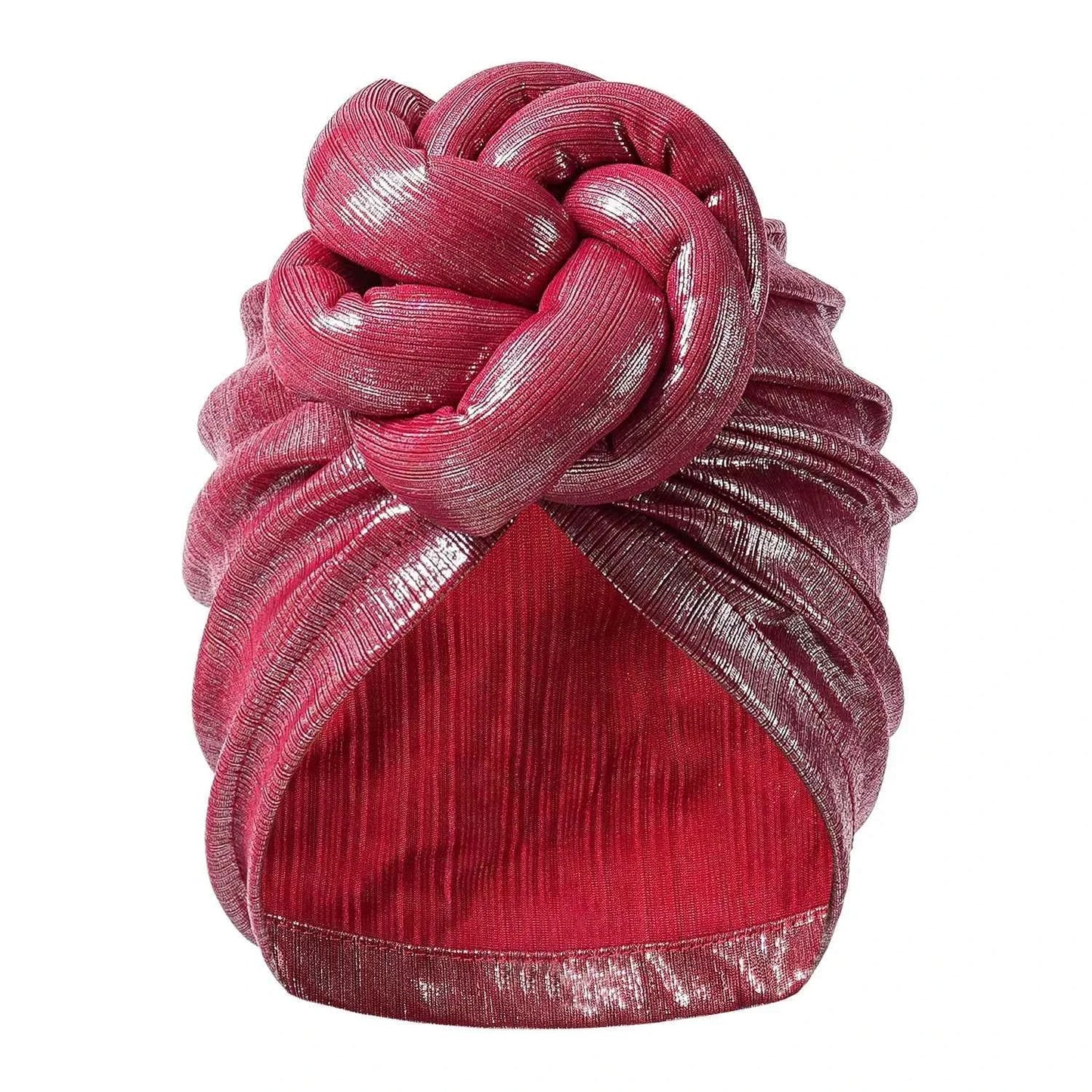 Bonnet For Women Cap Turban Folded Bud Exquisite Headscarf Casual Comfortable Fashion Versatile Warm Cross Hat Edge Wrinkle Lace