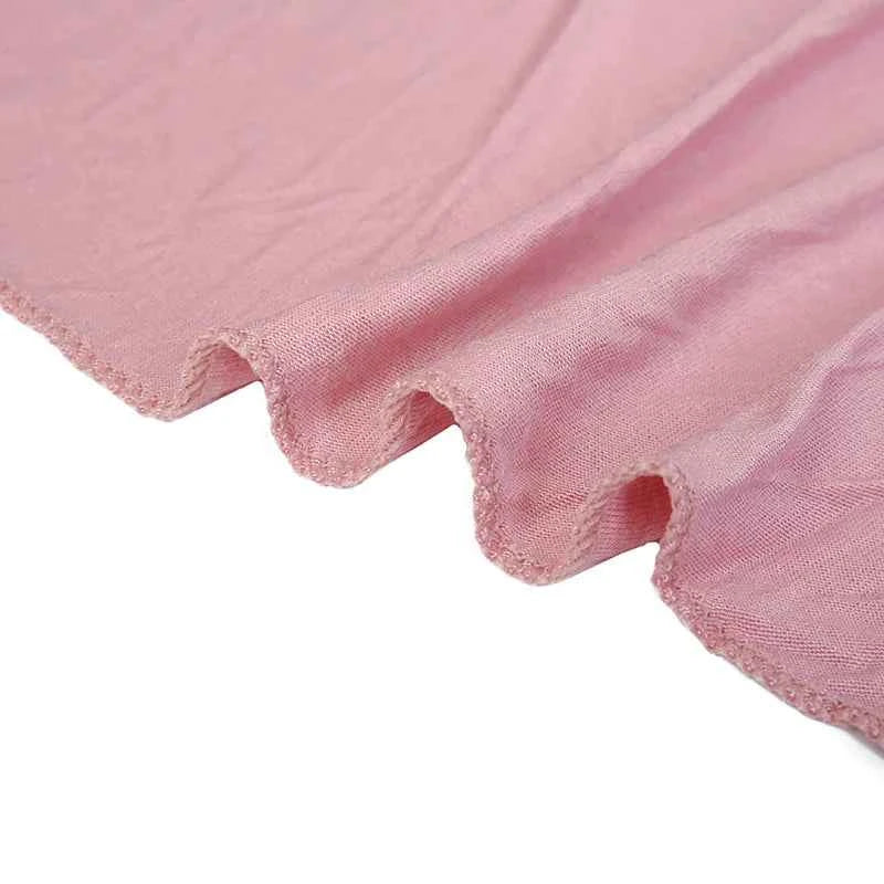 Premium Modal Cotton Jersey Hijab Scarf Muslim Long Shawl Women Plain Soft Turban Tie Head Wraps Africa Female Headband 170x60cm