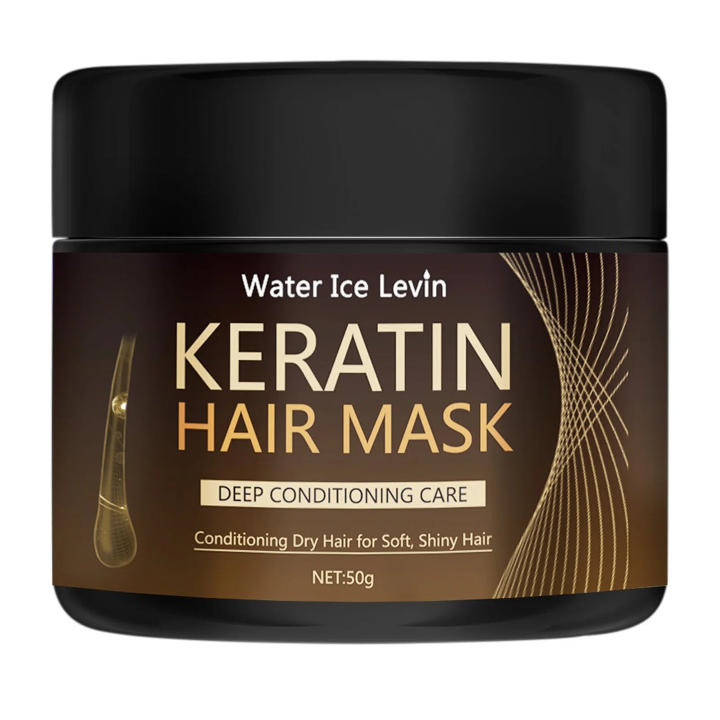 Magical Keratin Hair Mask 5 Seconds Fast Repair Damaged Frizzy Hair Soft Smooth Shiny Straightening Deep Moisturizing Hair Care - NamafadStore