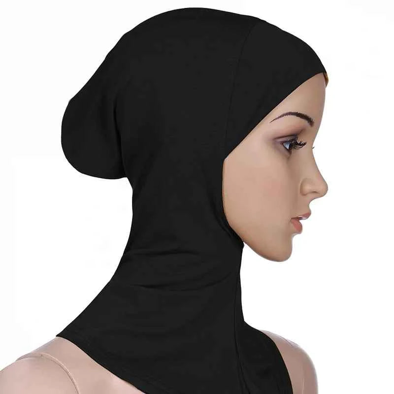 Women’s Turban Caps – Muslim Underscarf Modal Hijab Inner Cap with Full Coverage & Stretchy Fit