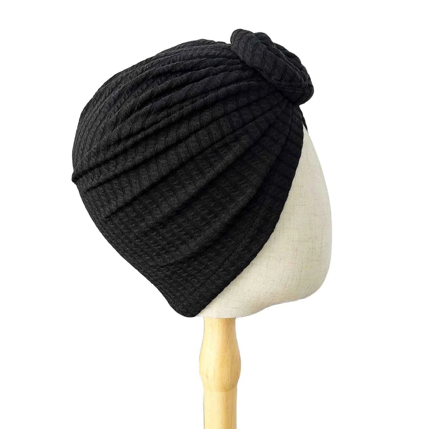 Fashion Women Turban Hijab Hats African Head Wraps Soft Elastic Muslim Hats Breathable Chemo Cap For Women Girls