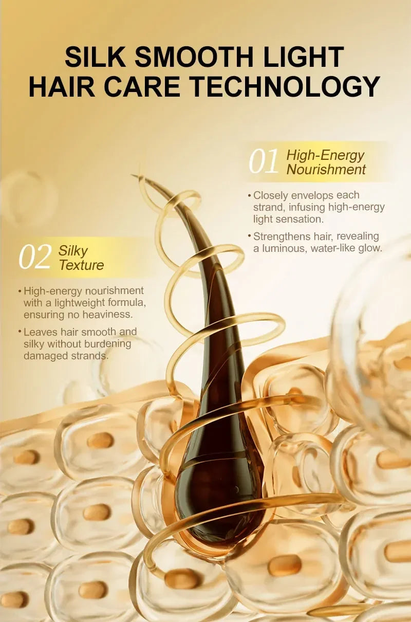 PURC Morocco Oil Nourishing Hair Oil Smoothing Shine Soft Hair Serum Repair Damaged Frizz Dry Hair Treatment Hair Care New