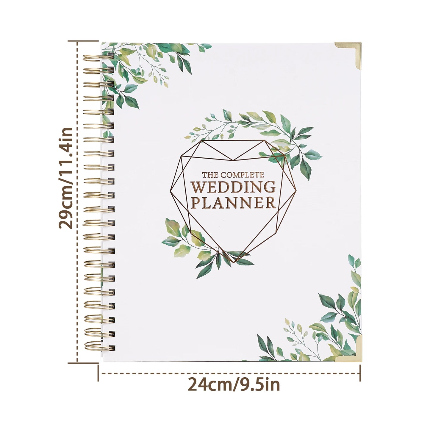 Wedding Guest Book & Planning Album – Minimalist Hardback Reception Signing Book
