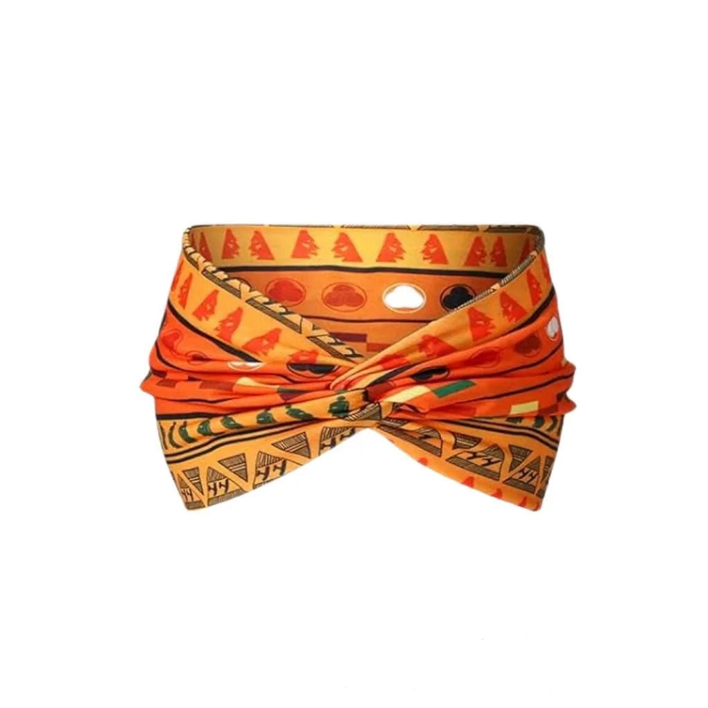 Widening High Strength Bohemian Yoga Sports Headband African Style Headband - NamafadStore