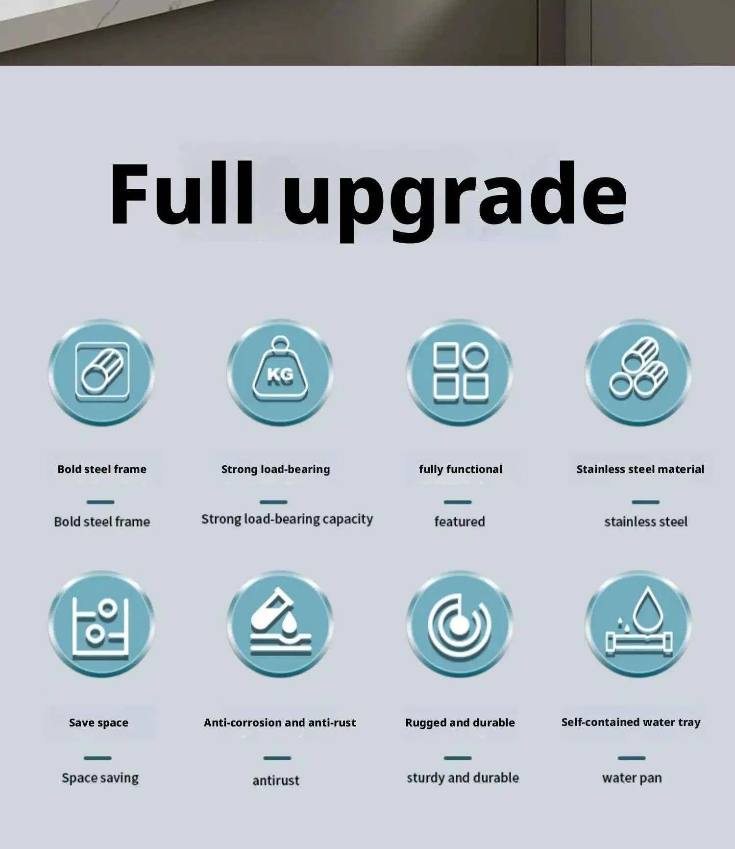 Kitchen Dish Bowl Drainer Storage Rack Countertop Dinnerware Organizer Drain Basket Household Dish Drying Rack Stand Shelf