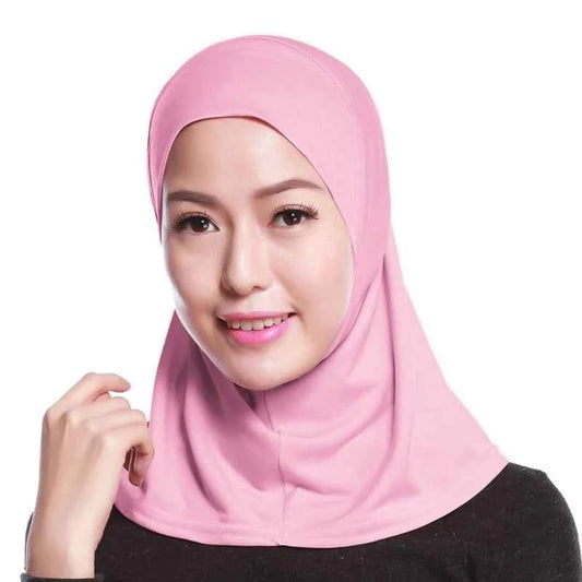 Adjustable Muslim Turban for Women – Stretch Elastic Hijab Head Wrap
