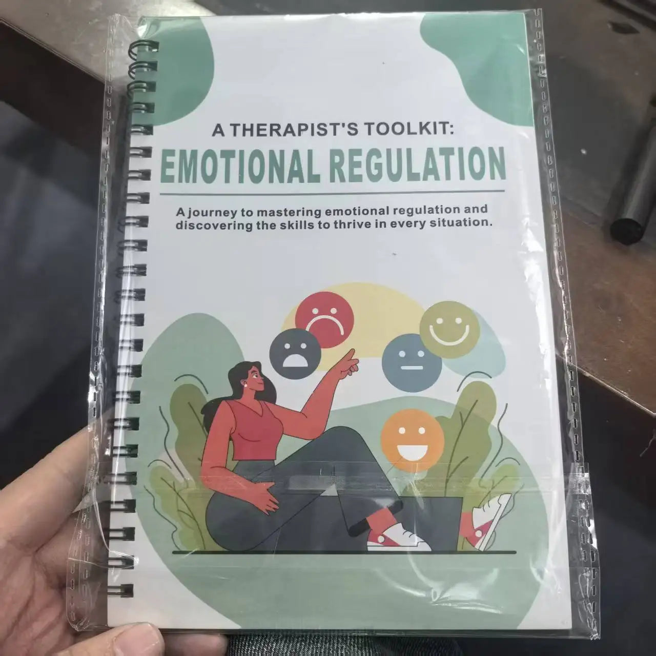 Emotional Regulation Workbook for Adults & Teens – CBT & Self-Care Journal