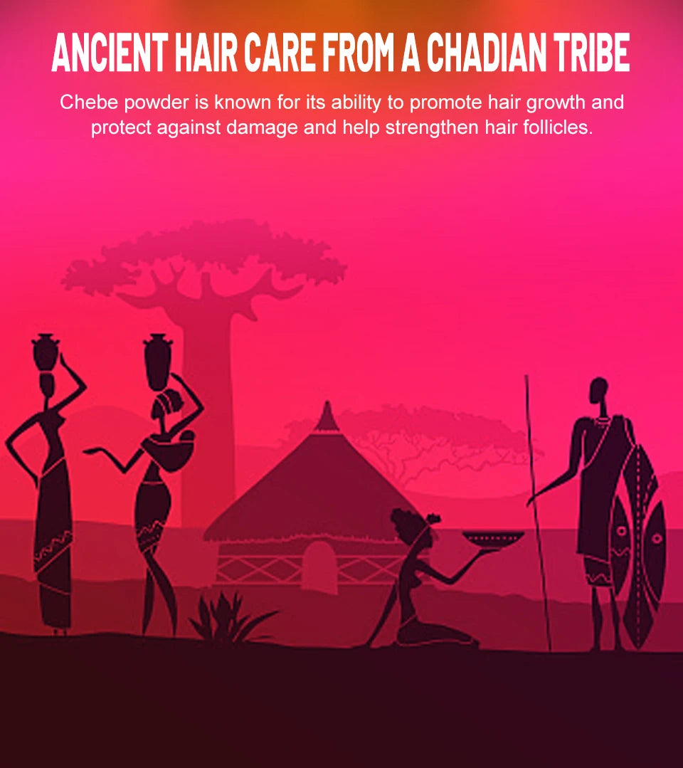 Fast Hair Growth Oil African Crazy Traction Alopecia Chebe Hair Mask Anti Hair Break Hair Strengthener Hair Loss Treatment Spray - NamafadStore