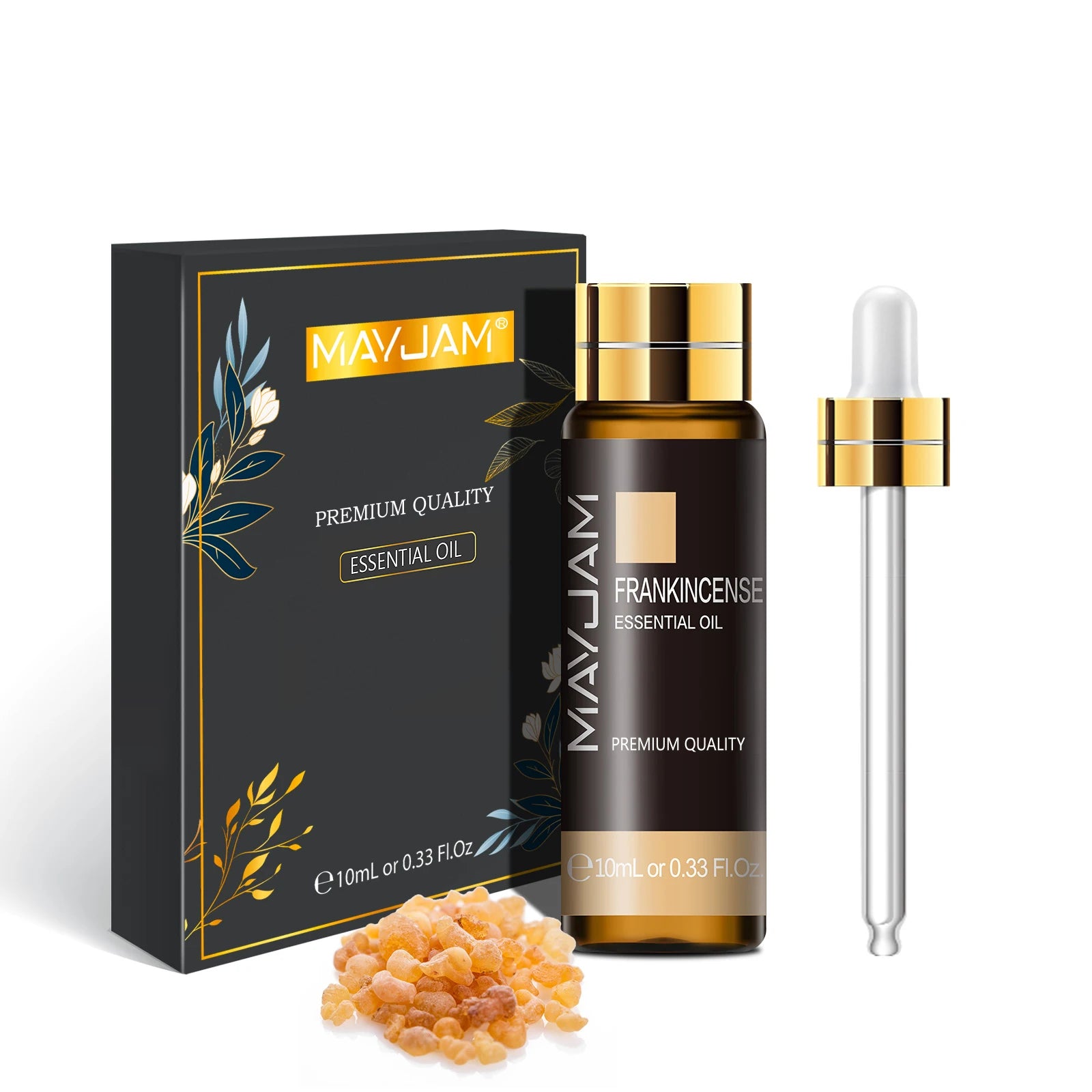 MAYJAM 10ml Pure Essential Oil Lavender Eucalyptus Vanilla Sandalwood Jasmine Bergamot Lemongrass Cinnamon Grapefruit 1pc - NamafadStore
