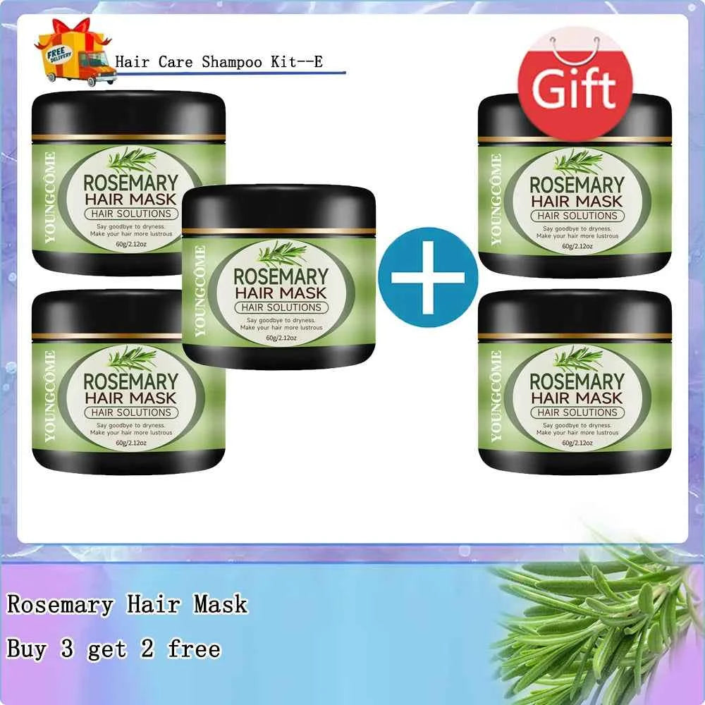Rosemary Hair Essential Oil hair mask Nourishing Hair Oil Smoothing Shine Soft Hair Serum Repair Damaged Frizz Dry Hair Treatmen