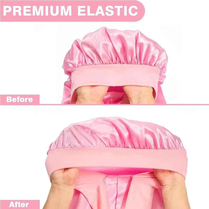 Upgraded Heatless Hair Curling Headband Scarf Soft Sleeping Bonnet for Long Lasting Soft Fluffy Lazy Curls Styling Accessories