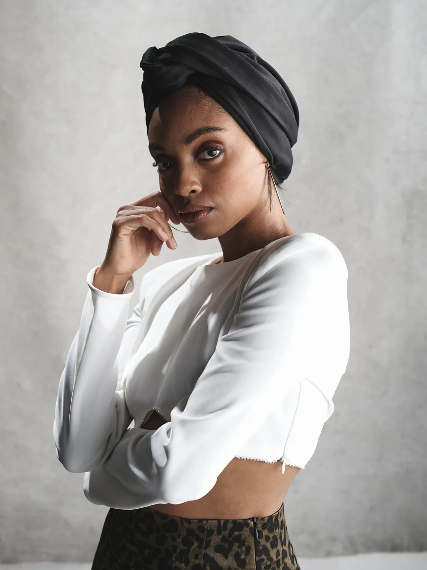 2023 French Vintage Twist Turban Hat Fashion Female Cotton Bandana Headband Women's Hair Cover Cap Floral Print Lady Head Wraps - NamafadStore