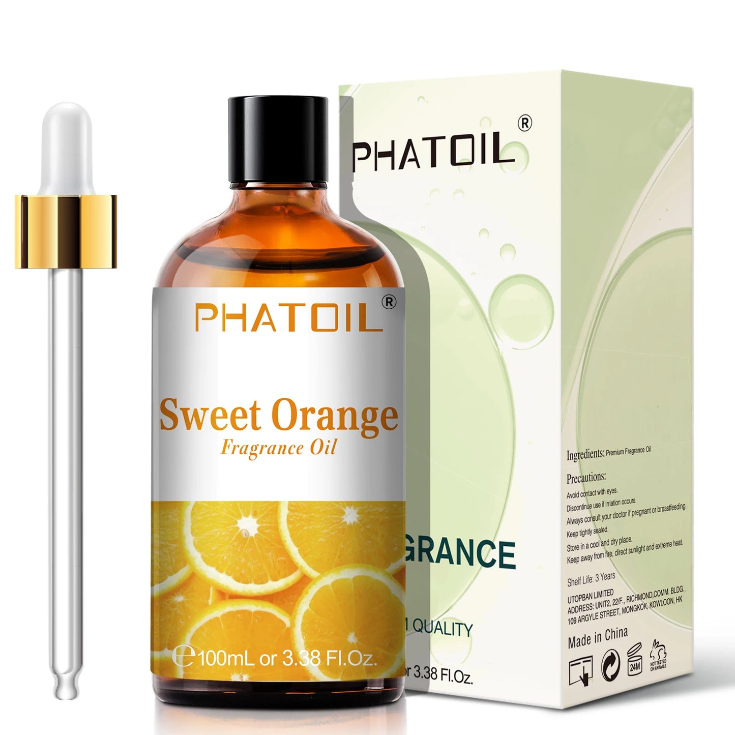 PHATOIL 100ml Sweet Fruity Fragrance Oil for Diffuser Candles Making -Coconut & Vanilla Strawberry Lemon Peach Pear Aroma Oil - NamafadStore