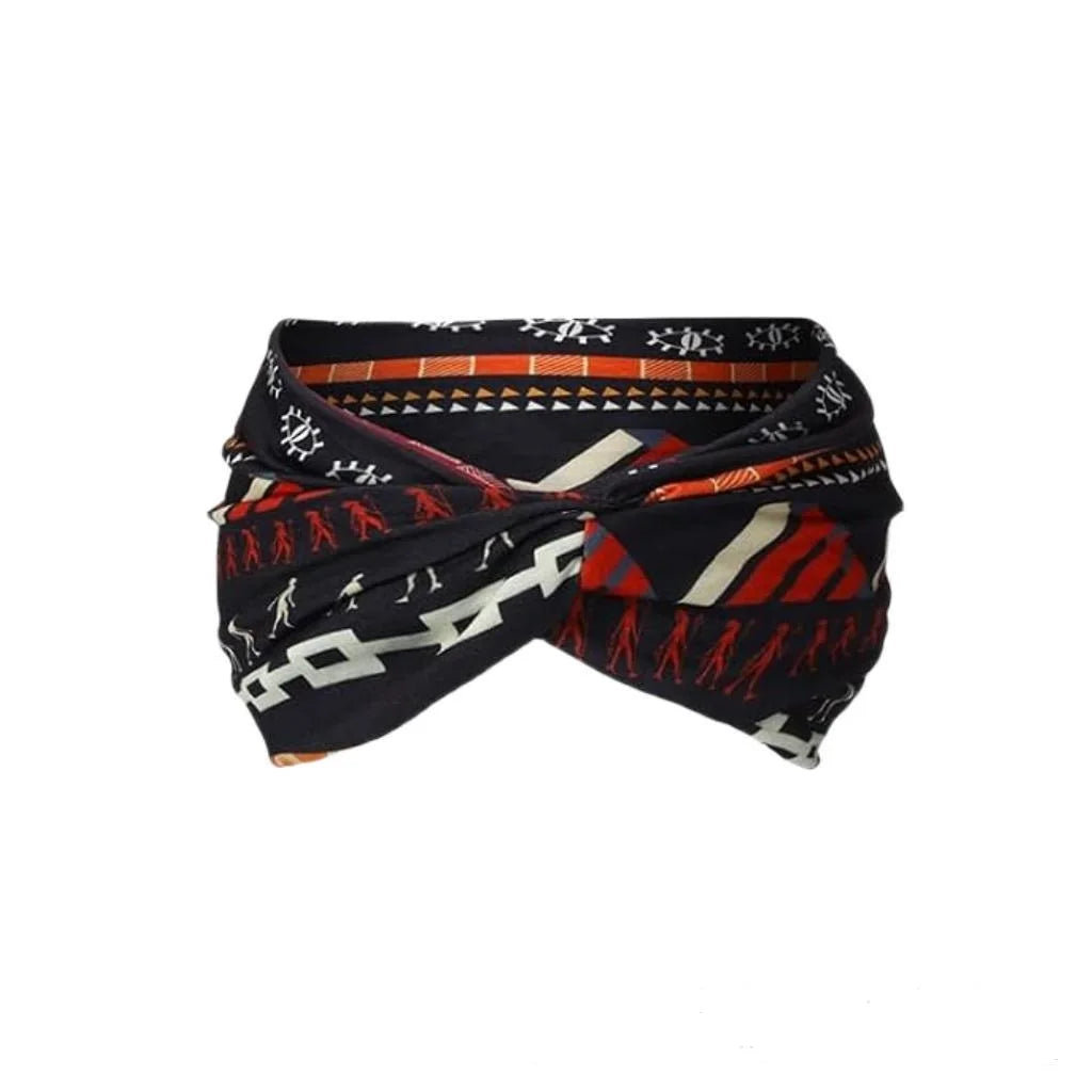 Widening High Strength Bohemian Yoga Sports Headband African Style Headband - NamafadStore
