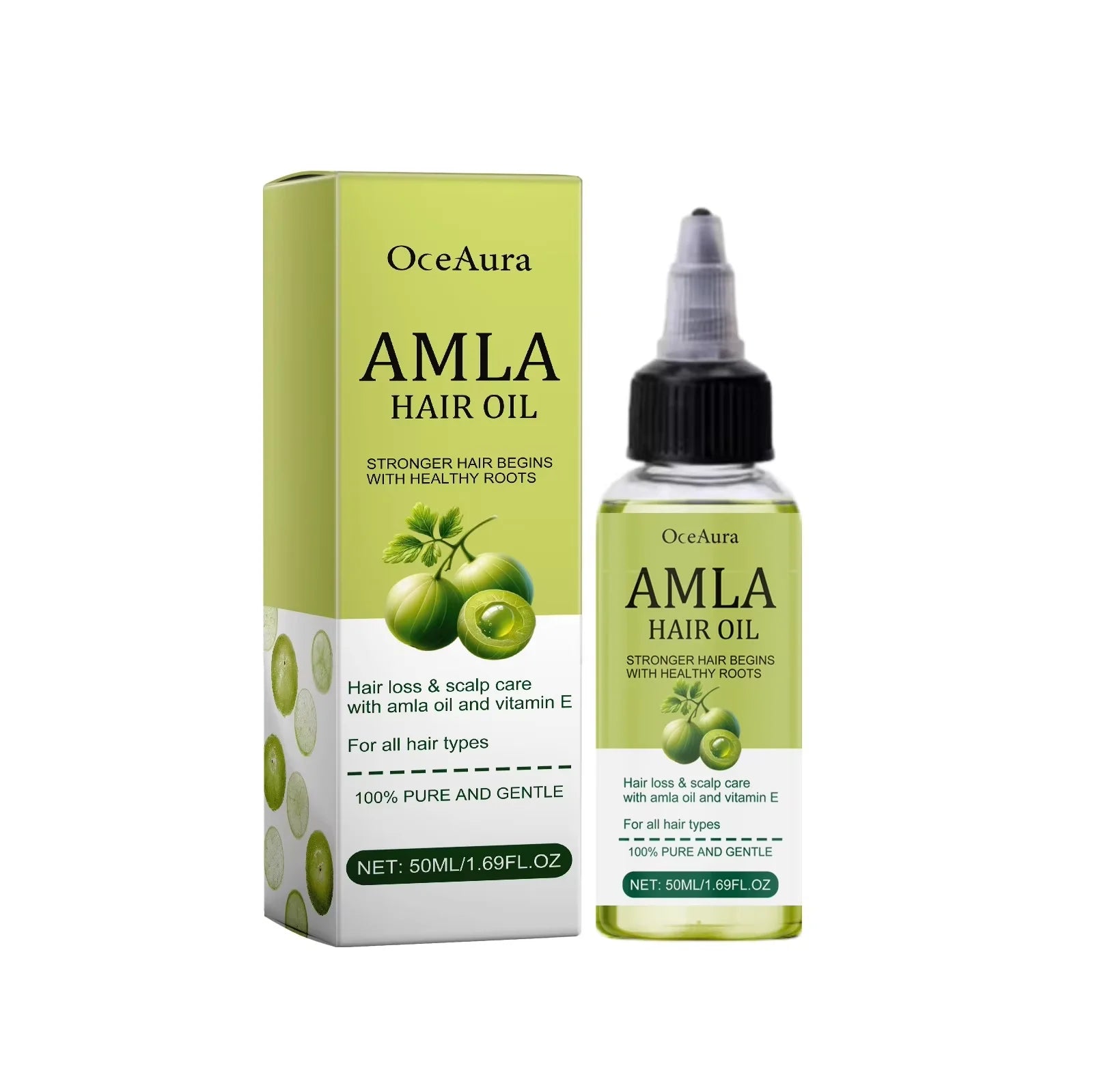Original Amla Oil Hair Growth Moisturizing Smoothing Repair Damaged Dry Frizzy Ends Split Scalp Treatment Hair Mask Conditioner - NamafadStore