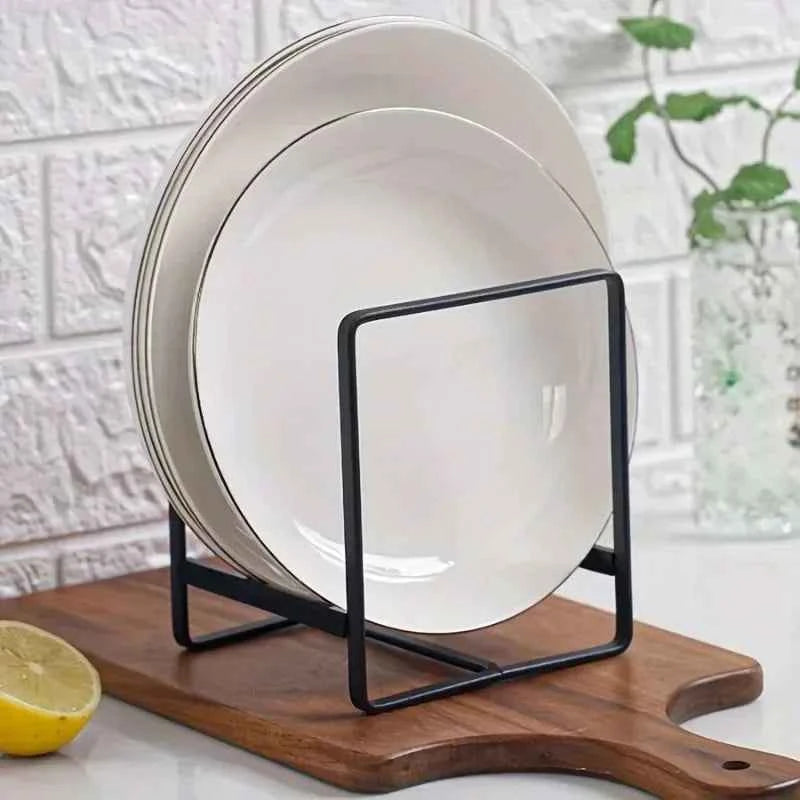 Stainless Steel Kitchen Cabinet and Storage Shelf Vertical Cookings Utensil Holder Organizer Plates Bowls Cups Home Accessories