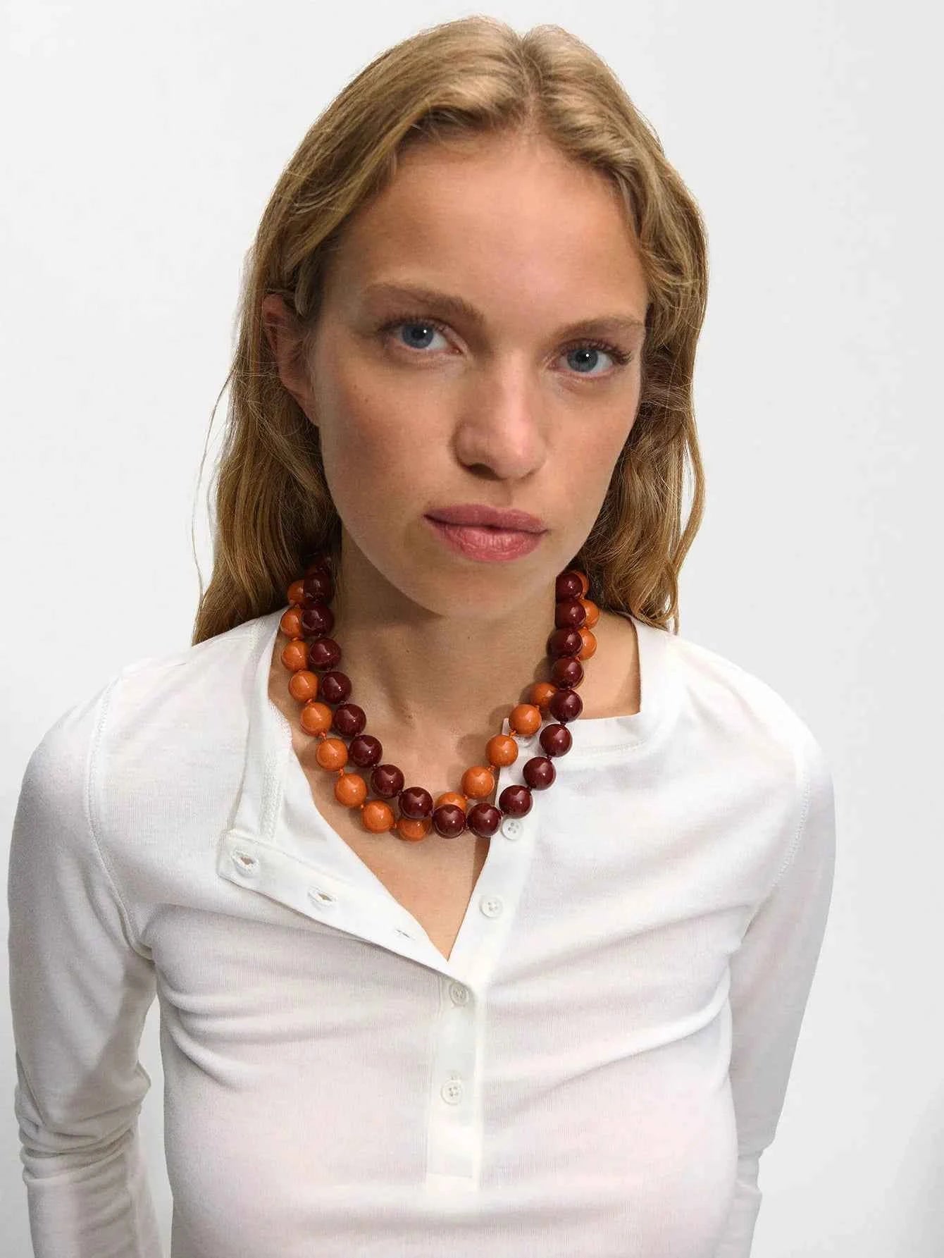 Bohemia Bead Round Colourfulne Neckalce for Women Fashion Banquet Colorful Geometric Holiday Jewelry Party Gifts