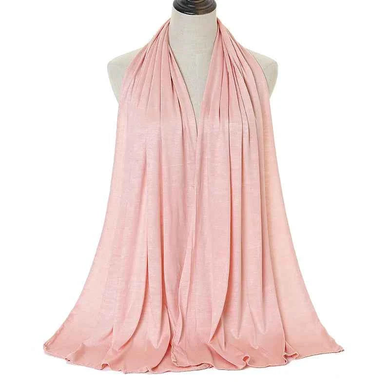 Premium Modal Cotton Jersey Hijab Scarf Muslim Long Shawl Women Plain Soft Turban Tie Head Wraps Africa Female Headband 170x60cm
