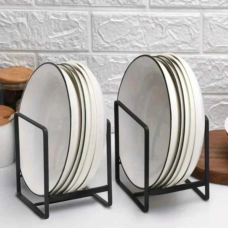 Stainless Steel Kitchen Cabinet and Storage Shelf Vertical Cookings Utensil Holder Organizer Plates Bowls Cups Home Accessories