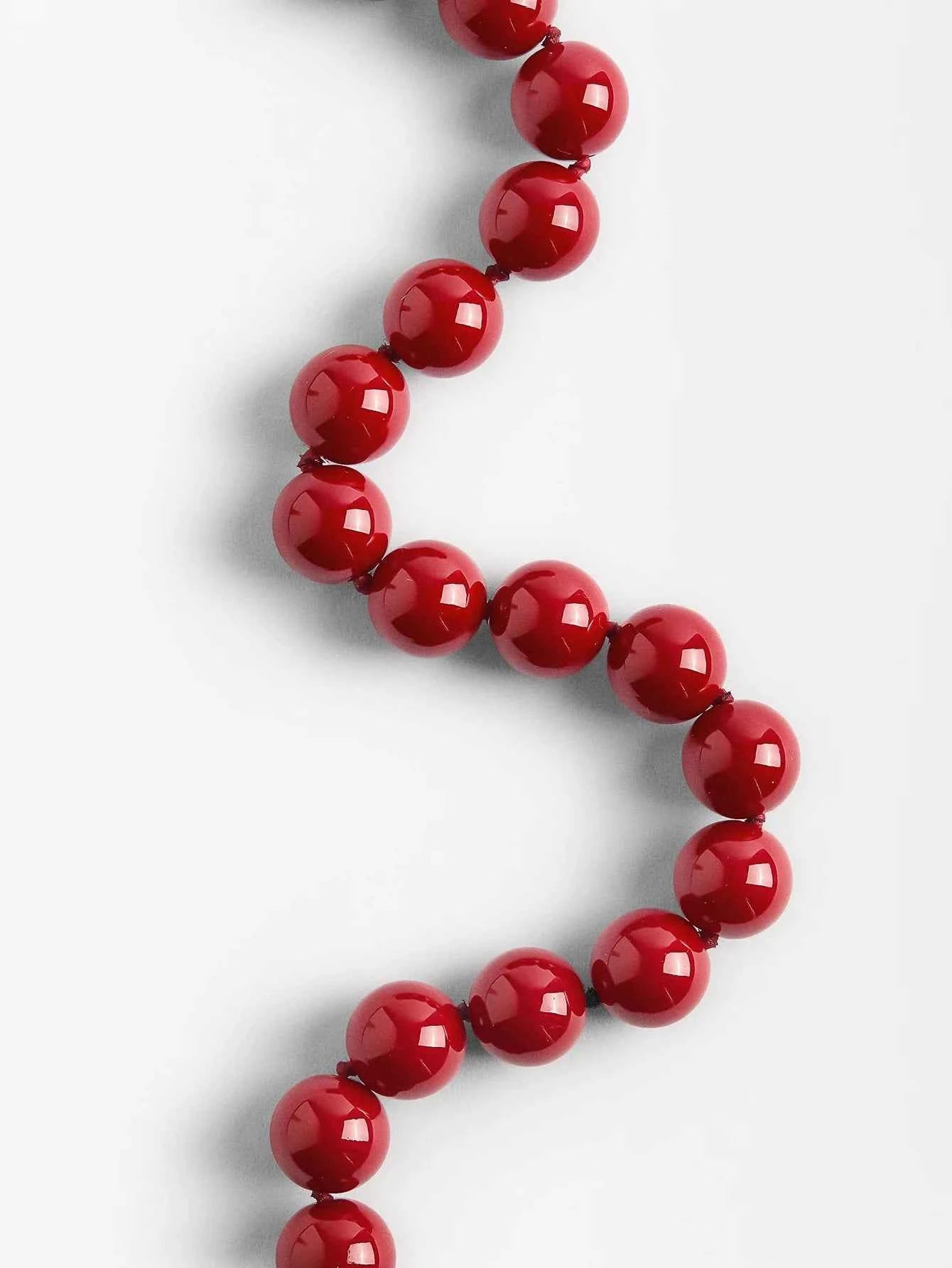 Bohemia Bead Round Colourfulne Neckalce for Women Fashion Banquet Colorful Geometric Holiday Jewelry Party Gifts