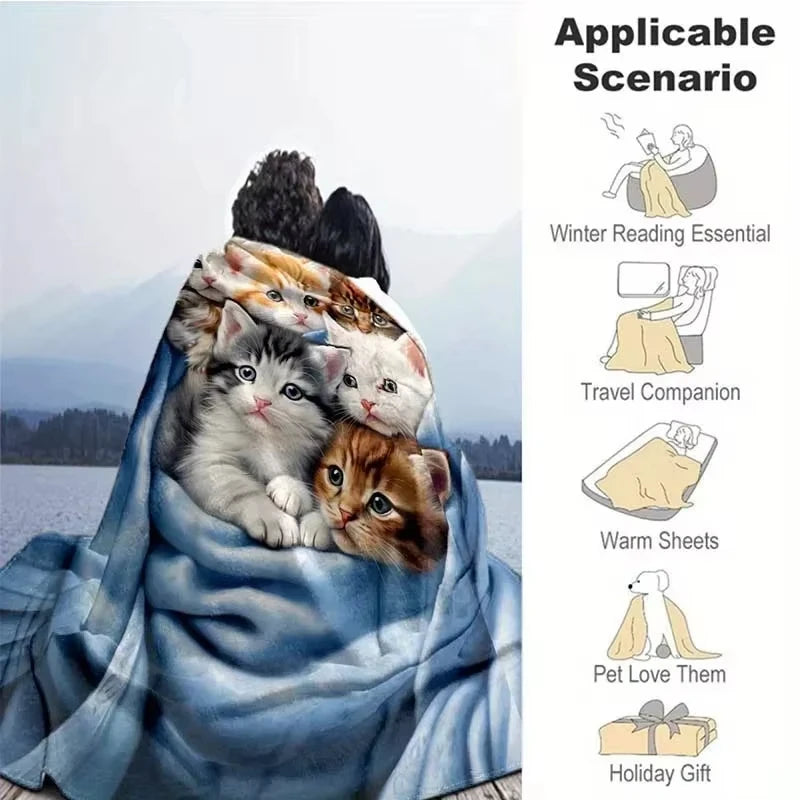 Cozy Soft Throw Blanket – Best Friend Birthday Gift & Home Décor