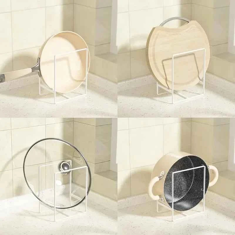 Stainless Steel Kitchen Cabinet and Storage Shelf Vertical Cookings Utensil Holder Organizer Plates Bowls Cups Home Accessories