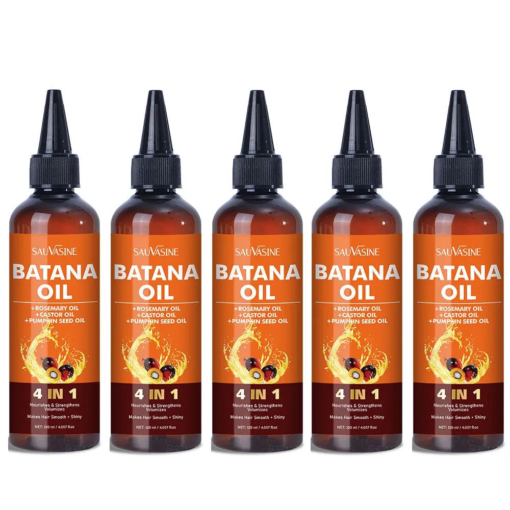 120ML 4 IN 1 Batana Hair Oil Nourishes Hair Follicles And Smoothen Hair With Nourishing Hair Oil 2025 New - NamafadStore