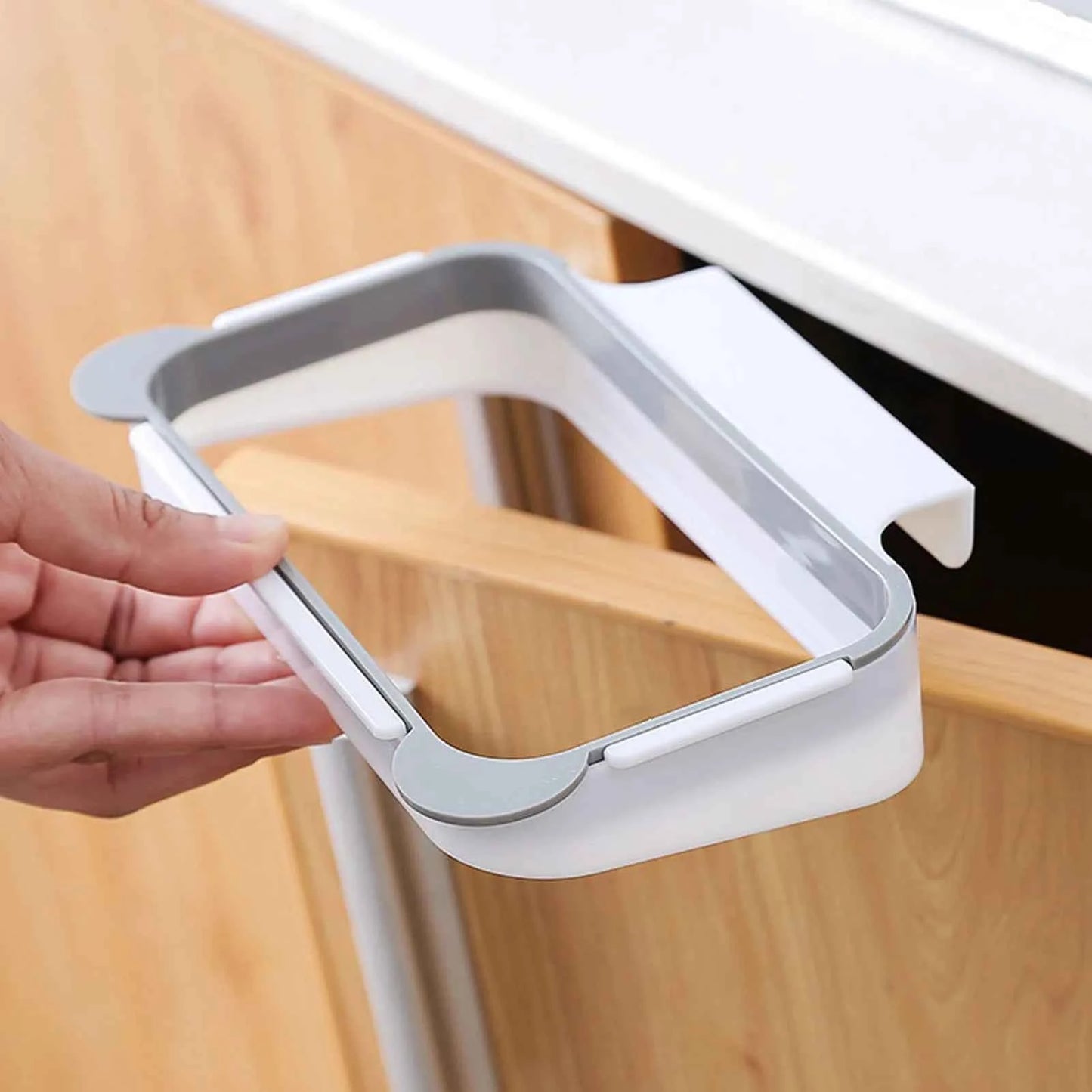 Shopping Bag Holder Multipurpose Easy Access Portable Garbage Bag Holder Rack Space Saving Plastic for Living Room for Kitchen