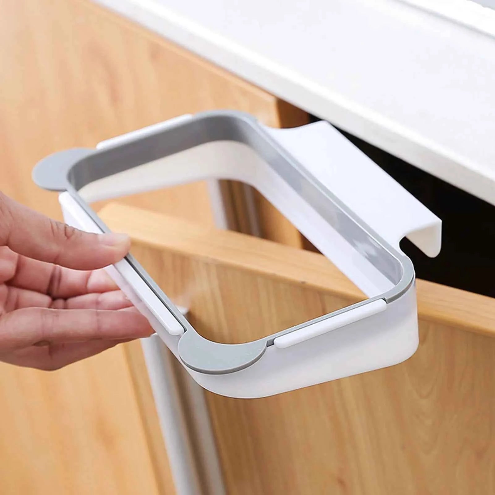 Shopping Bag Holder Multipurpose Easy Access Portable Garbage Bag Holder Rack Space Saving Plastic for Living Room for Kitchen