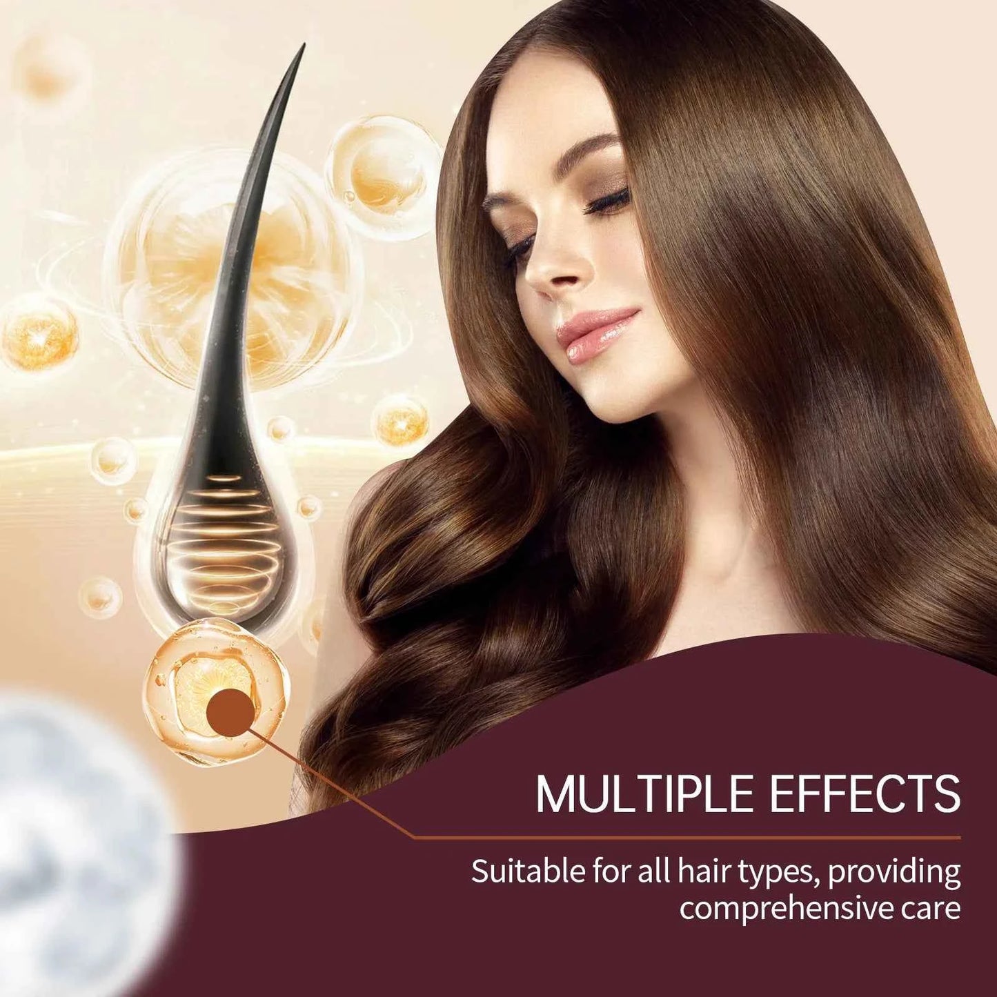 Batana Oil Shampoo Conditioner Set Oil Control Anti Dandruff Scalp Hair Treatment Split Ends Anti Frizz Hair Loss Hair Care Set - NamafadStore