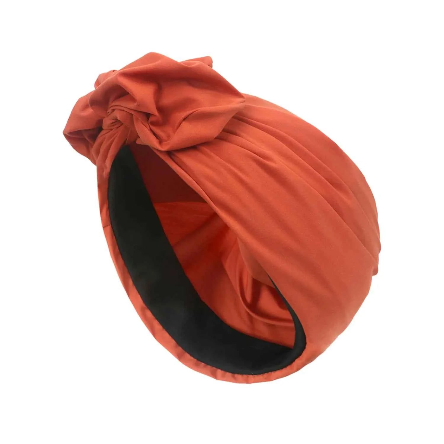 French Retro Women's Turban Cap Ladies Cross Bandana Hat Female Fashion Head Wraps Muslim Headscarf Bonnet
