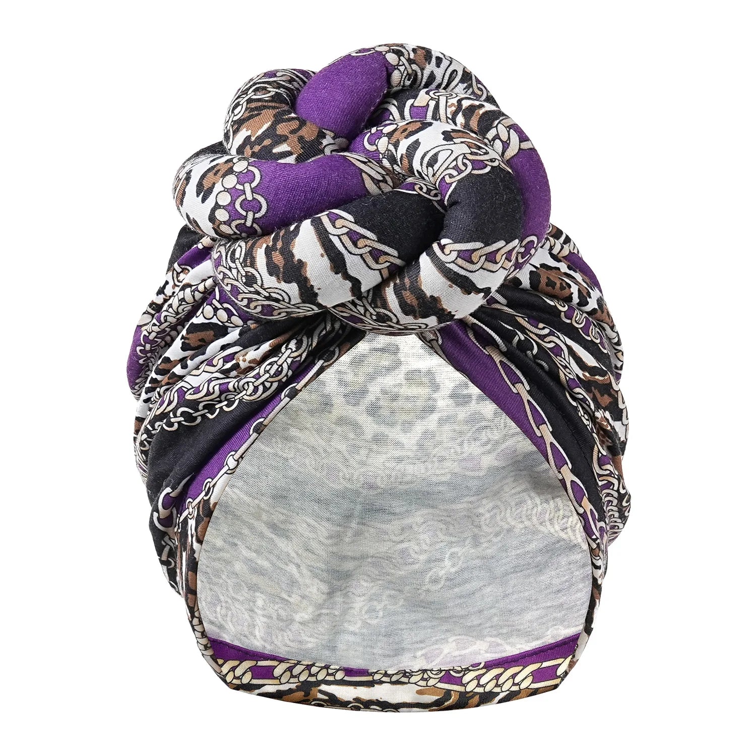 New African Turban for Women Large Flower Stretch Turban Headwrap Beanie Hat Ladies Turbante Mujer Bandanas Chemo Cap Head Cover - NamafadStore