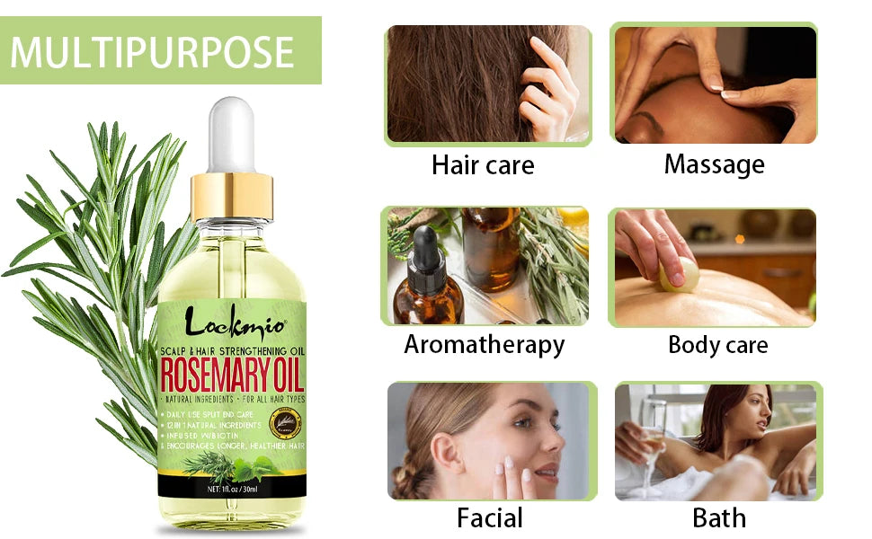 3pcs/set Hair Care Products for Women Moisturize Nourish Rosemary Oil Natural Batana Oil & Chebe Serum Anti-frizz Treatment Hair - NamafadStore